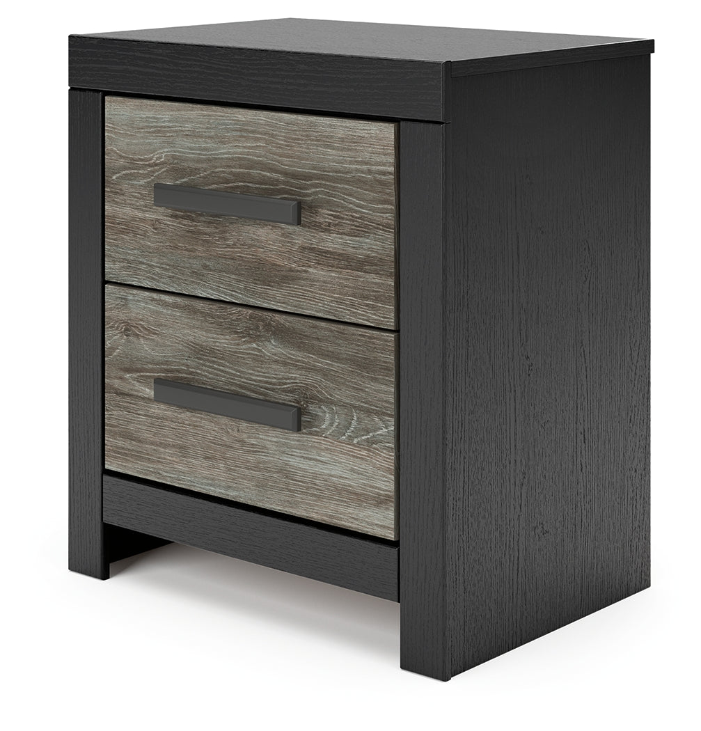 Broachmyn nightstand angled alternate side view