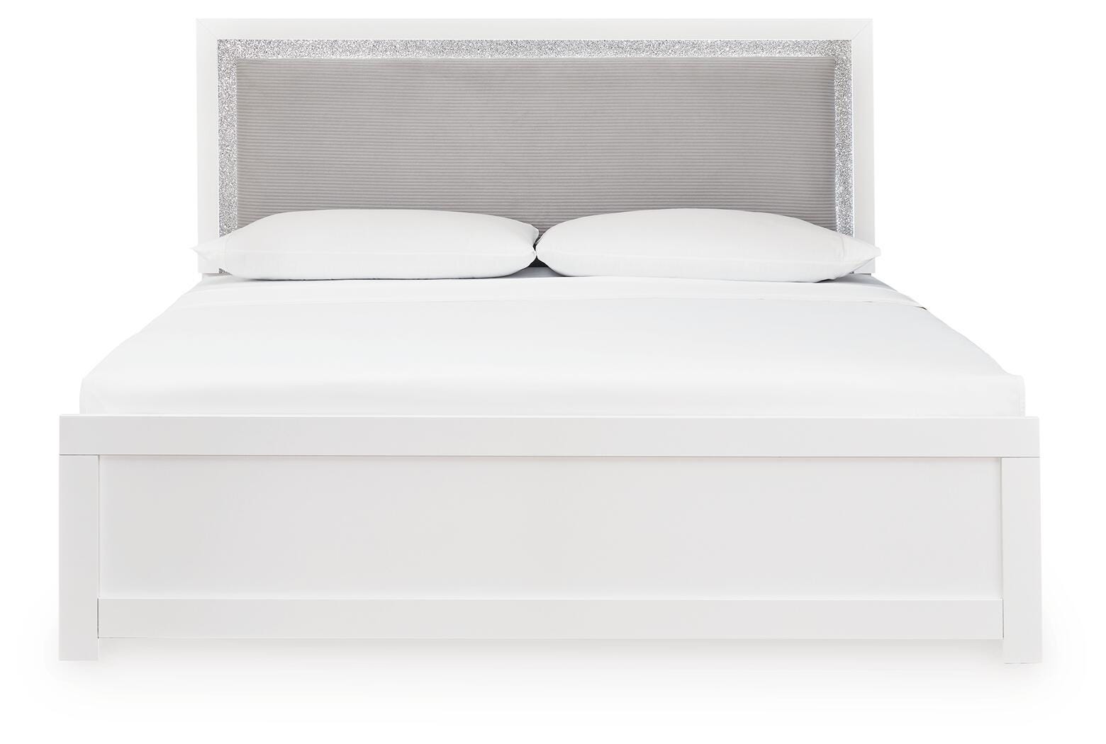 Maeling King Bed LED lighting detail