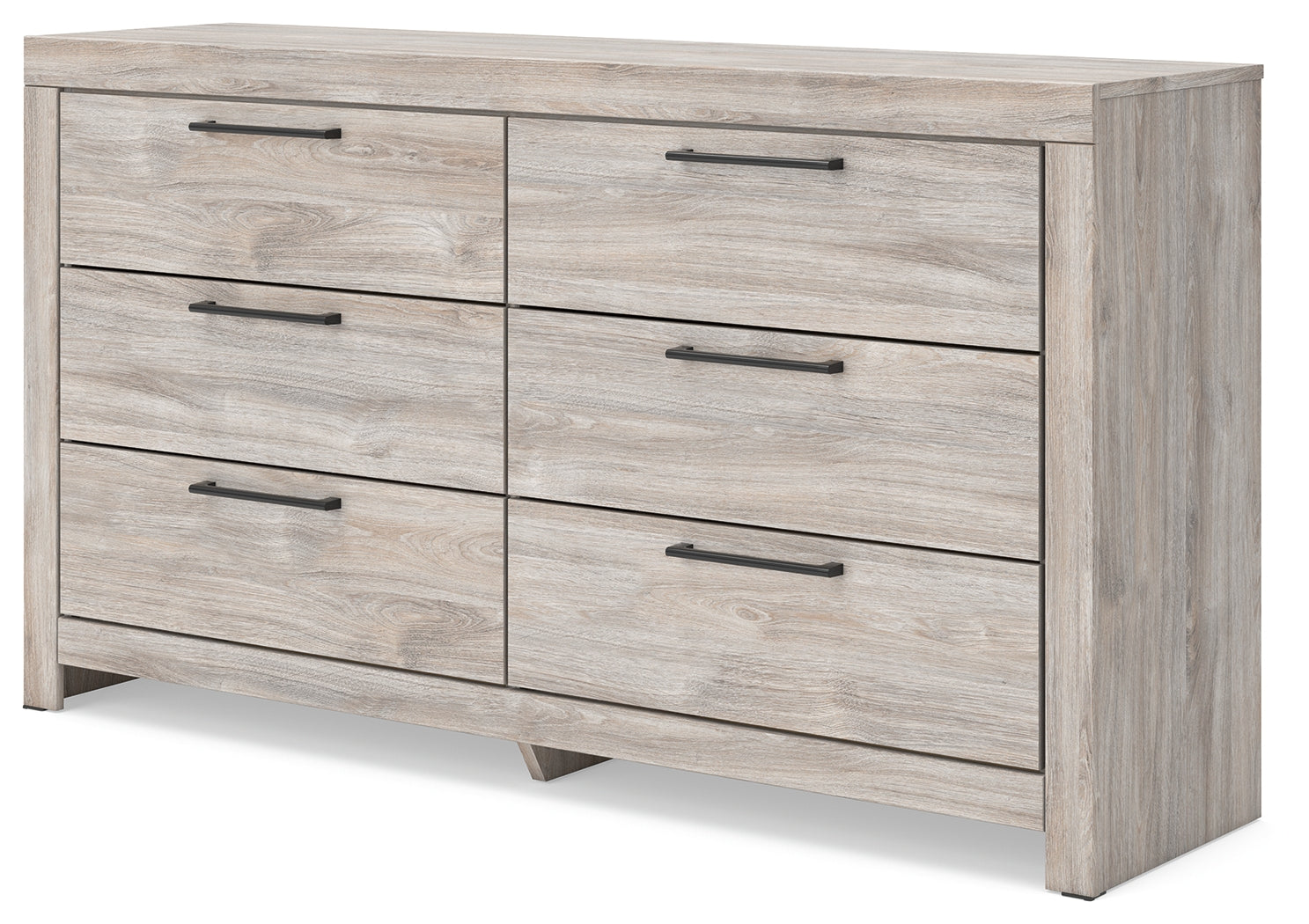 Broachmyn Gray Dresser drawer pulled open