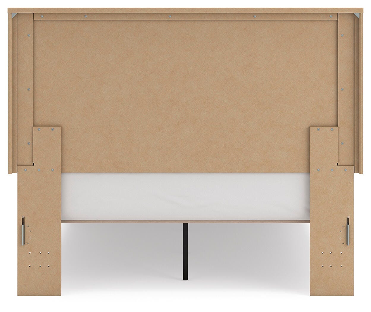 Gramburg Warm Natural Brown Queen Panel Platform Bed view 8