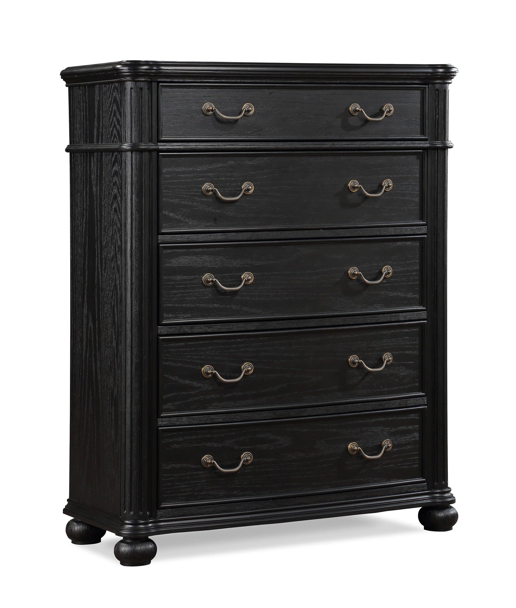 Kingsbury Black dresser with mirror option