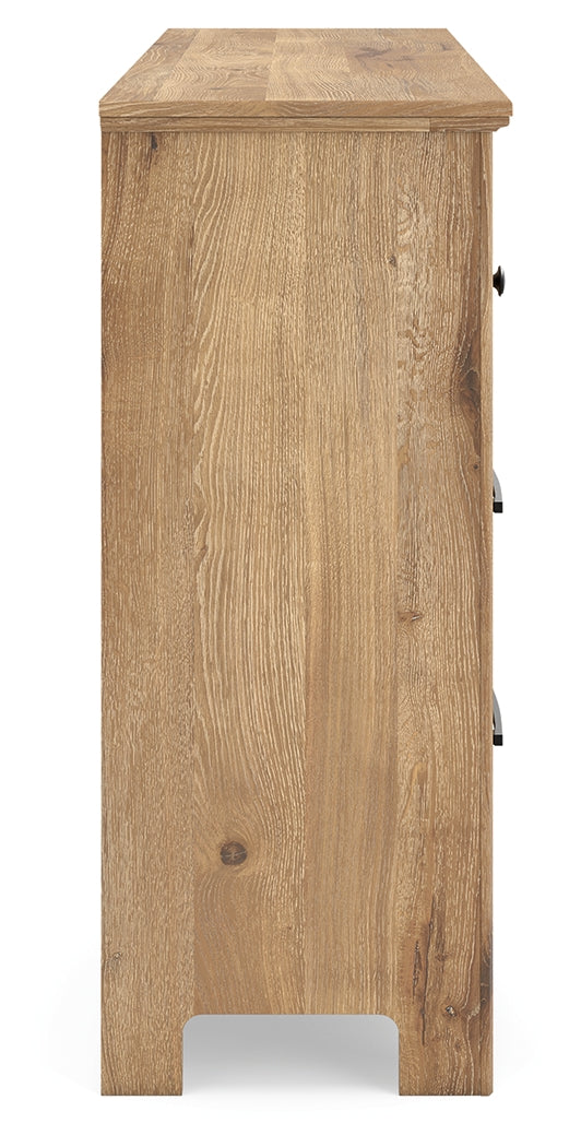 Side profile of Makidern dresser