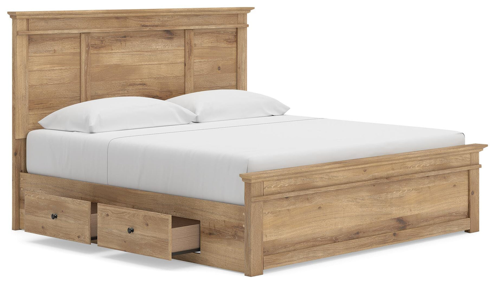 Panel headboard detail