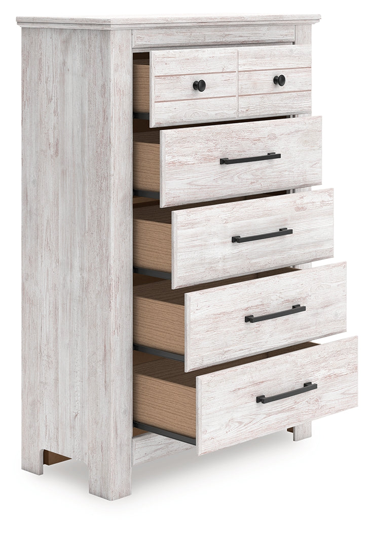 Open drawer showing smooth gliding feature