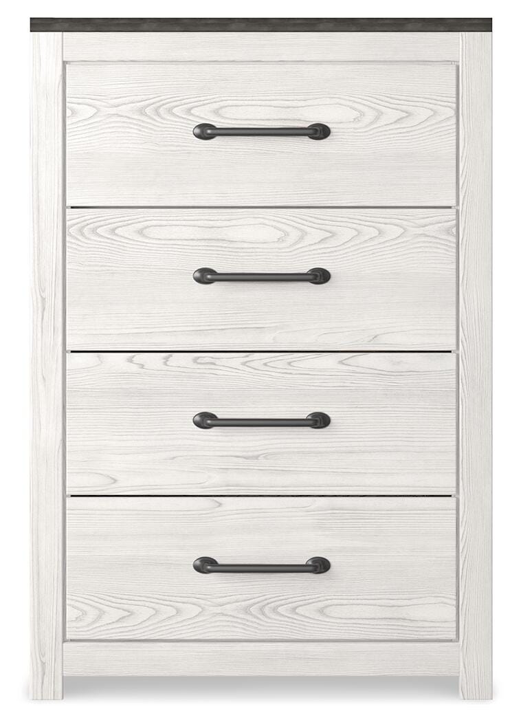 Gerridan White/Gray Panel Bedroom Set view 40