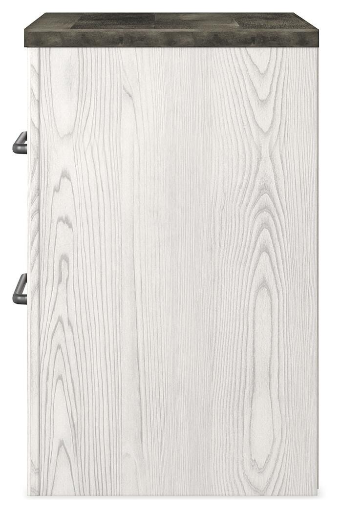Gerridan White/Gray Panel Bedroom Set view 9