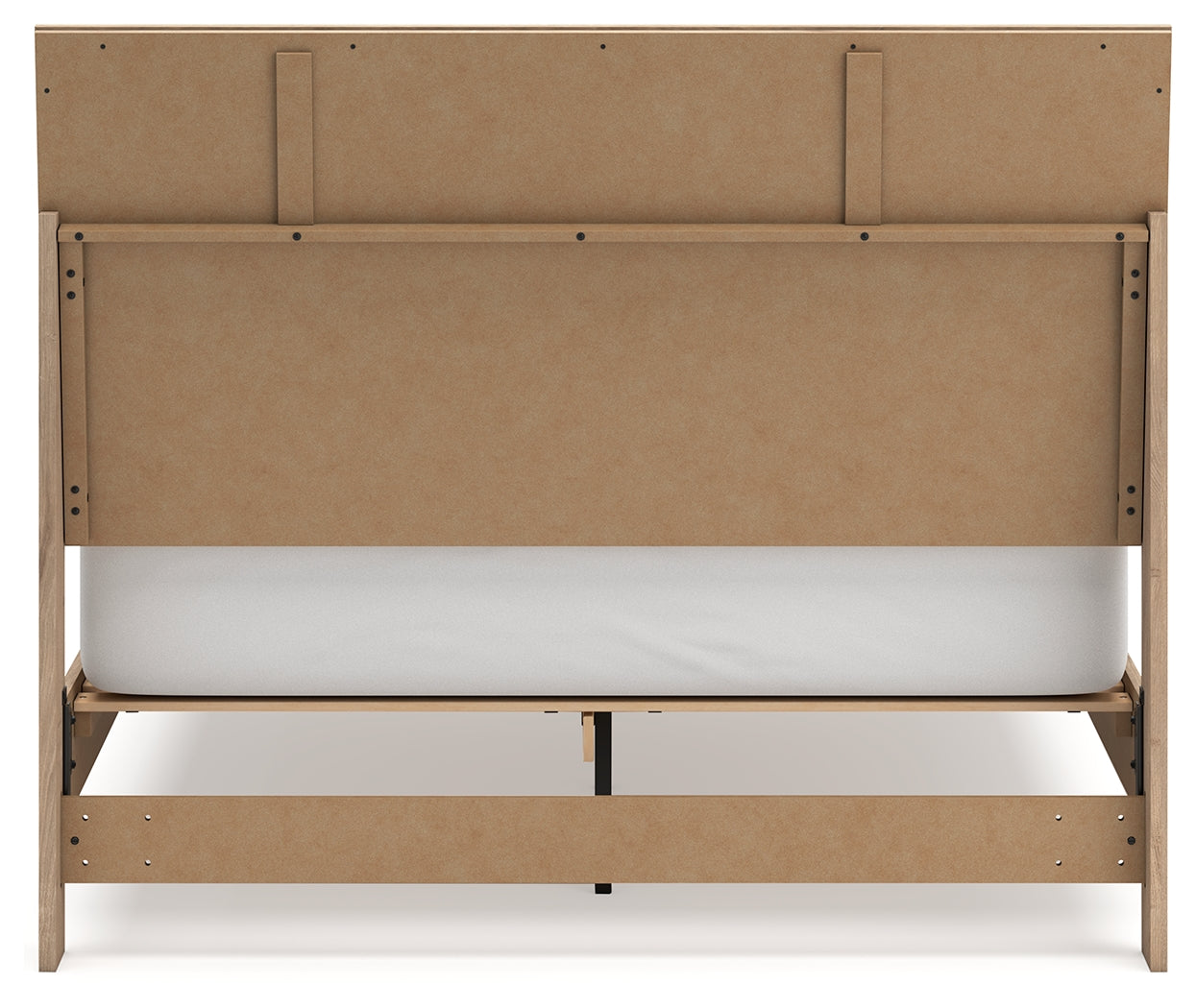 Cielden Queen Panel Bed showing bed rails