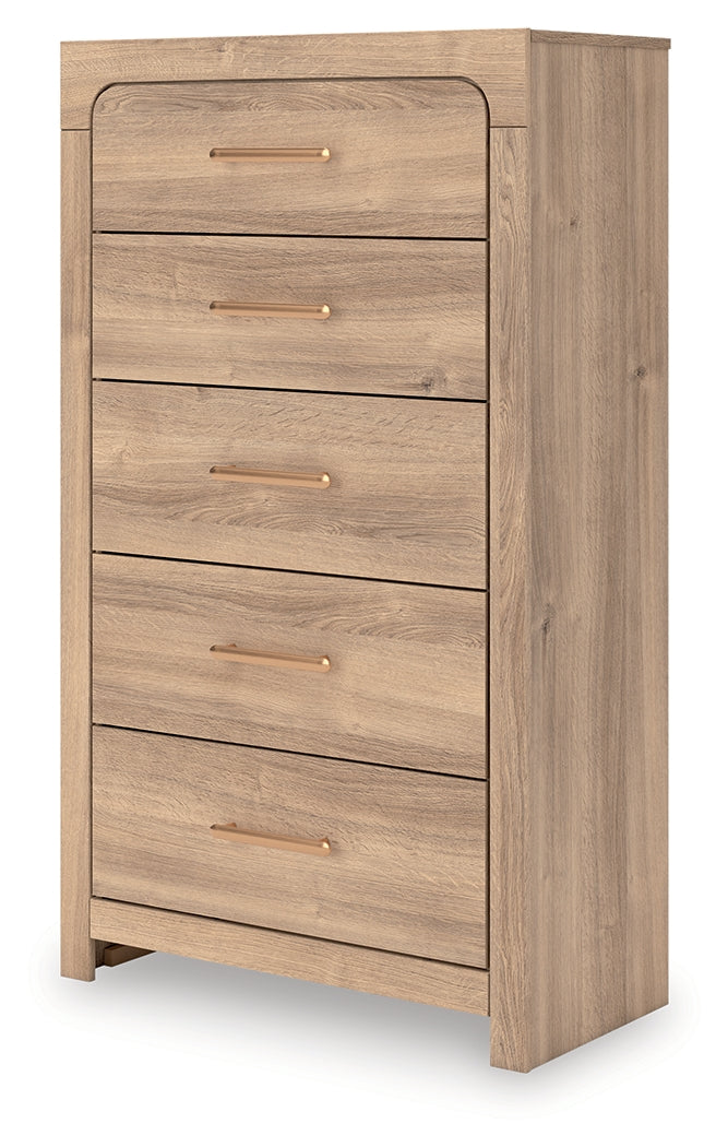 Kinlanni Chest of Drawers alternate angled view