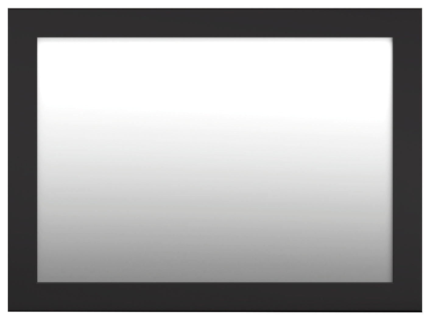 Maribel black bedroom mirror alternate angle