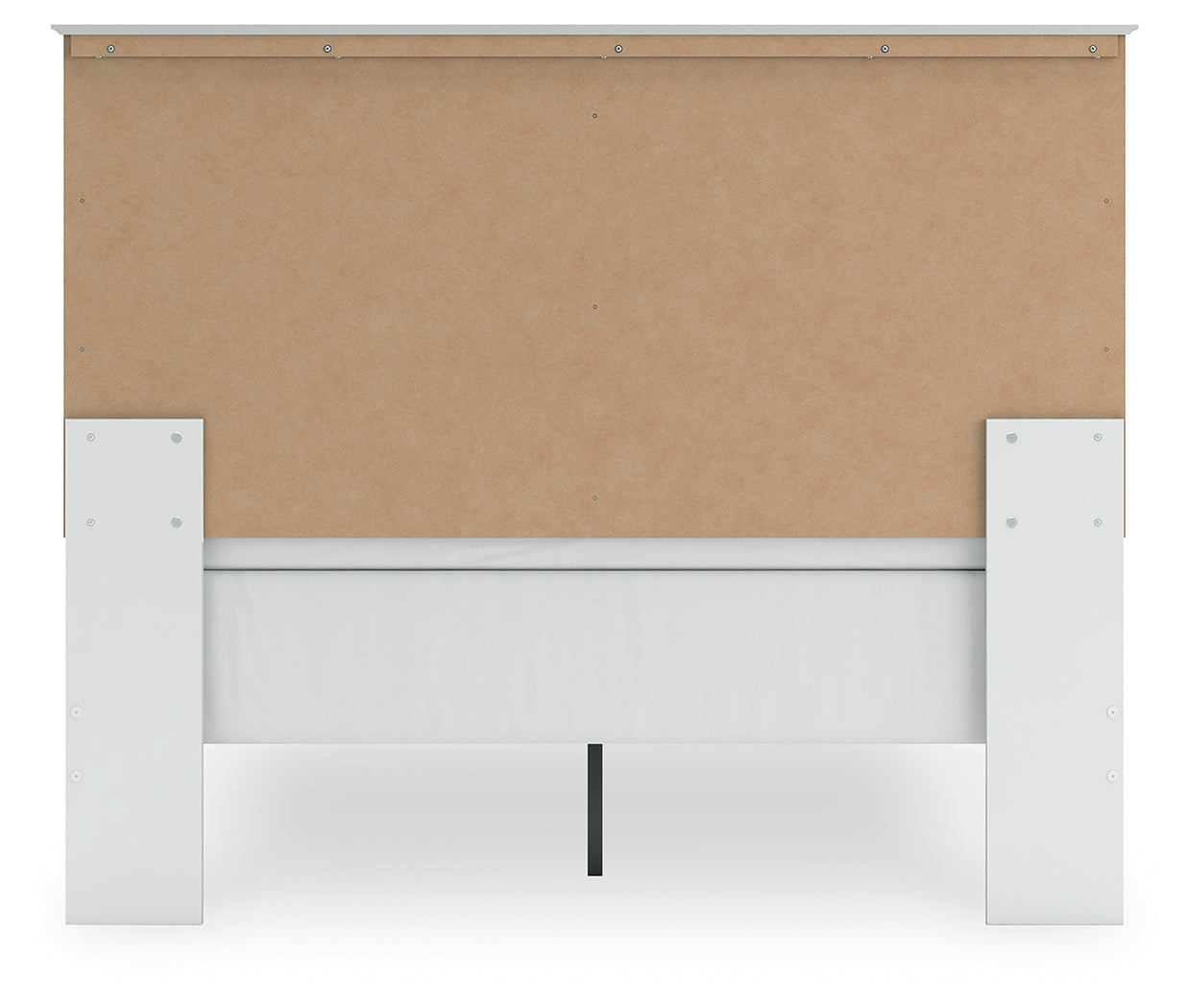 Bostwick Shoals White Queen Panel Bed - alternate side angle
