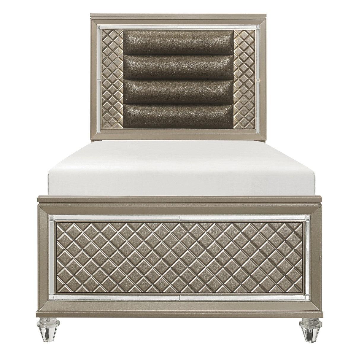 Loudon Twin Platform Bed front view