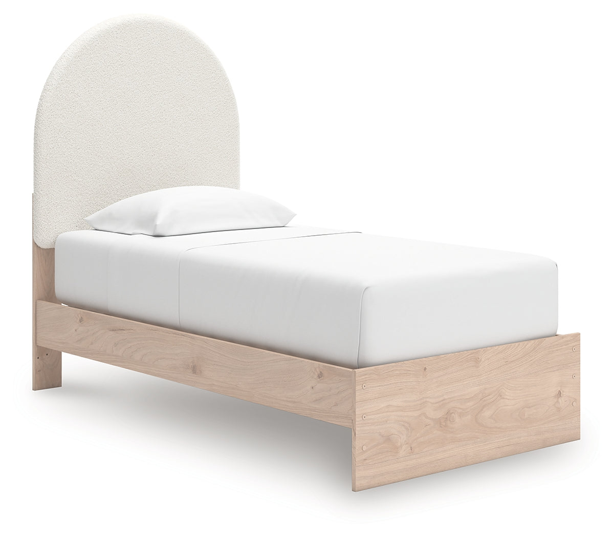 Arloster Twin Upholstered Bed angled view left