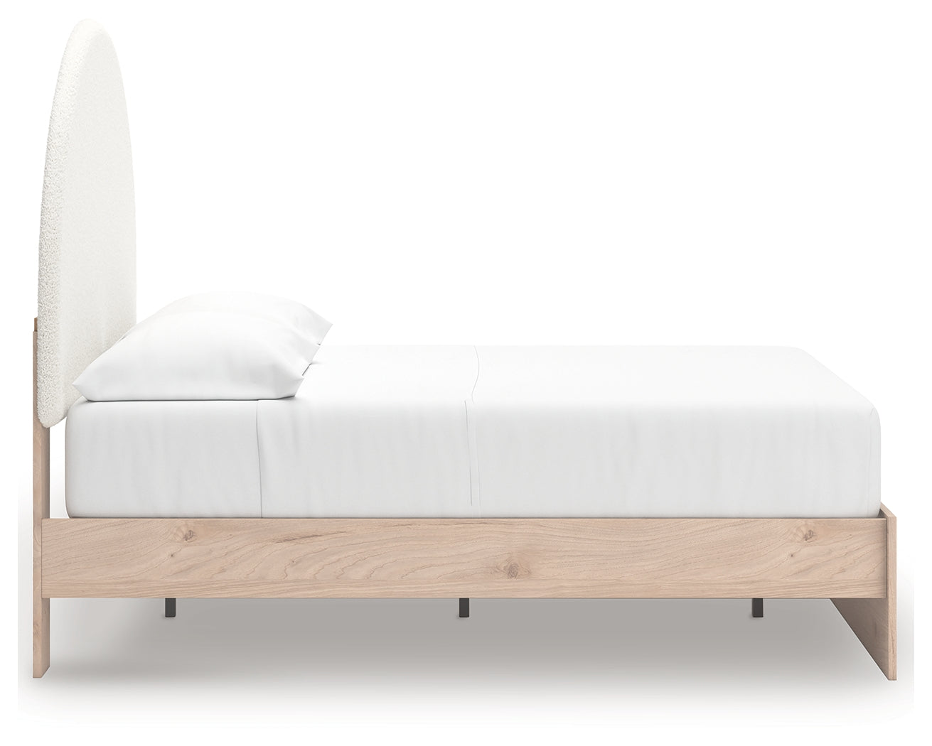 Back view of Arloster full panel bed