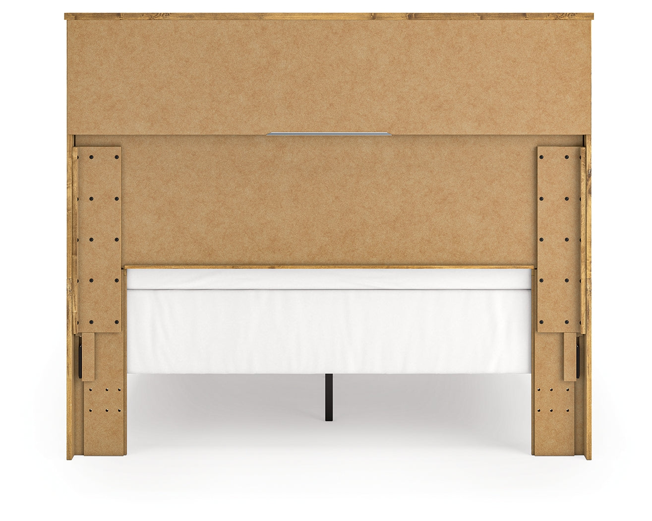 Maystonna queen bed showing side angle