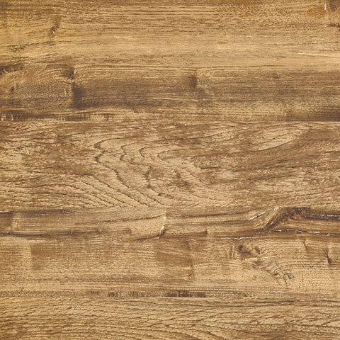 Swatch showing golden rustic finish of Maystonna Bed