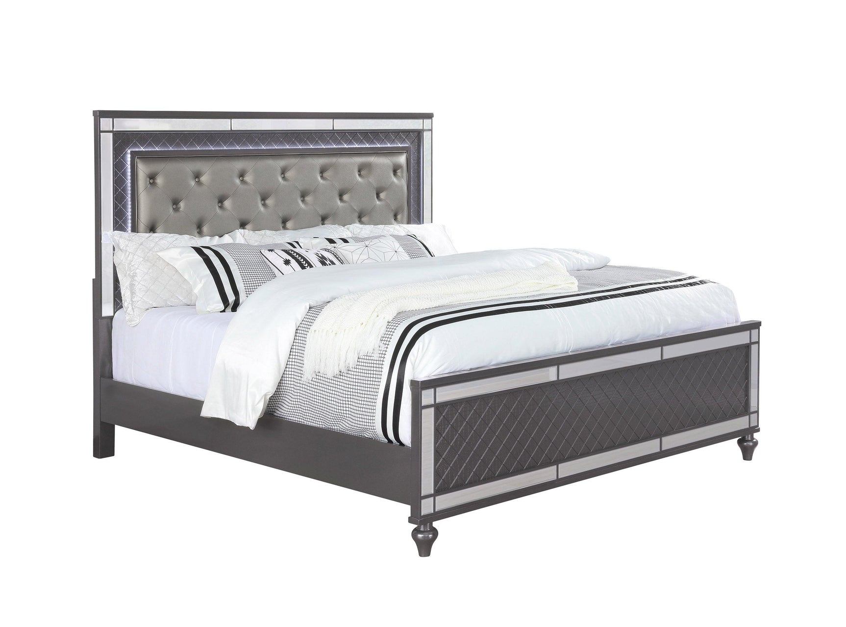 Refino Chest Gray, Back Angle View