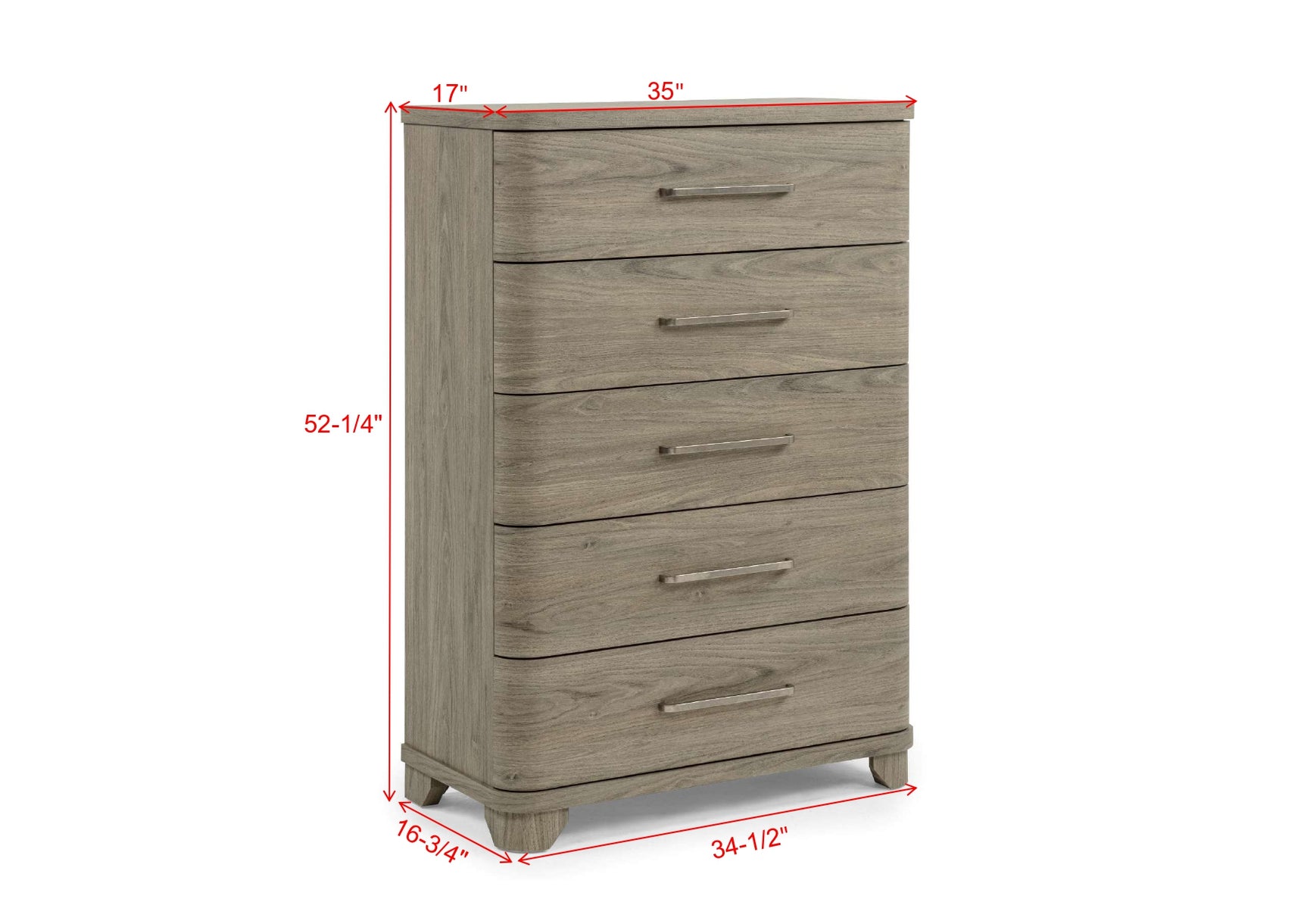 Veranda Gray Chest view 2