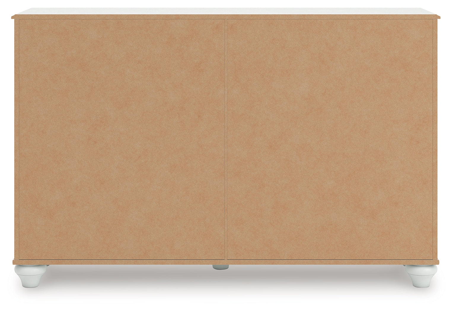 Kozlani White Dresser back view