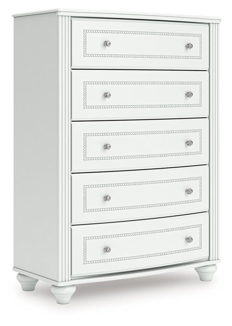 Kozlani Chest of Drawers angled side view