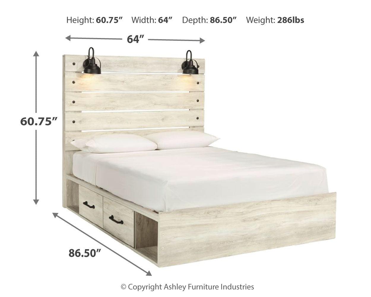 Cambeck bed dimensions diagram