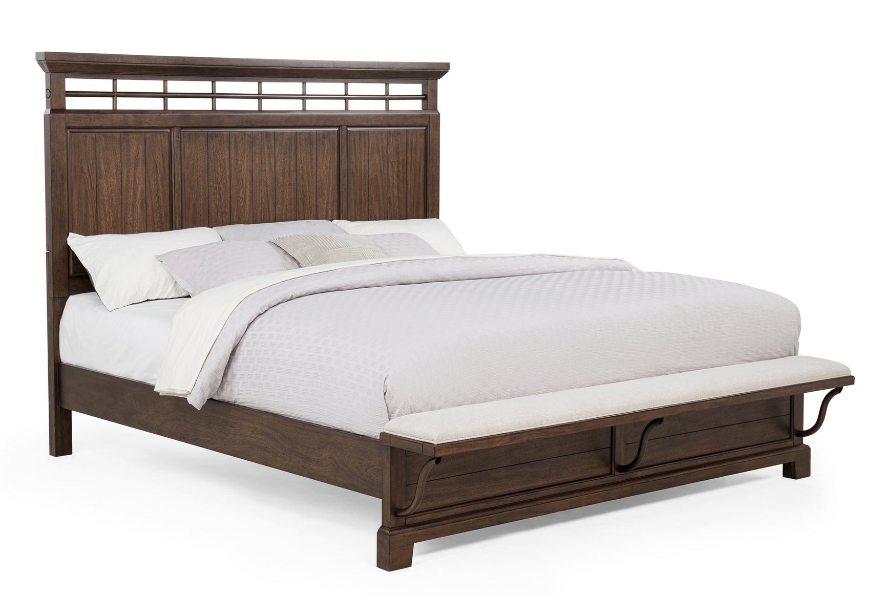 Beckett Brown Panel Bedroom Set view 2