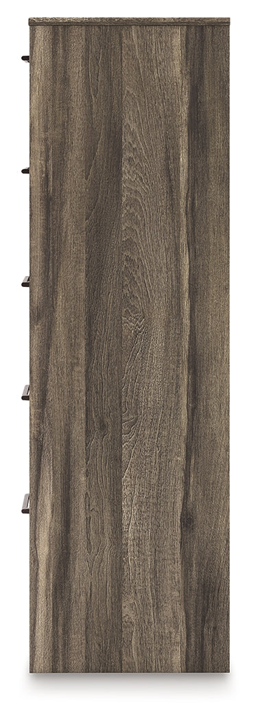 Elbrim Chest of Drawers left side view