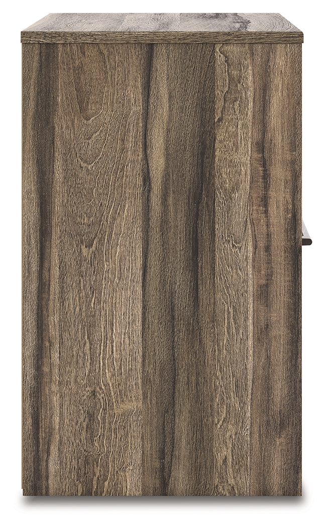 Elbrim nightstand side view