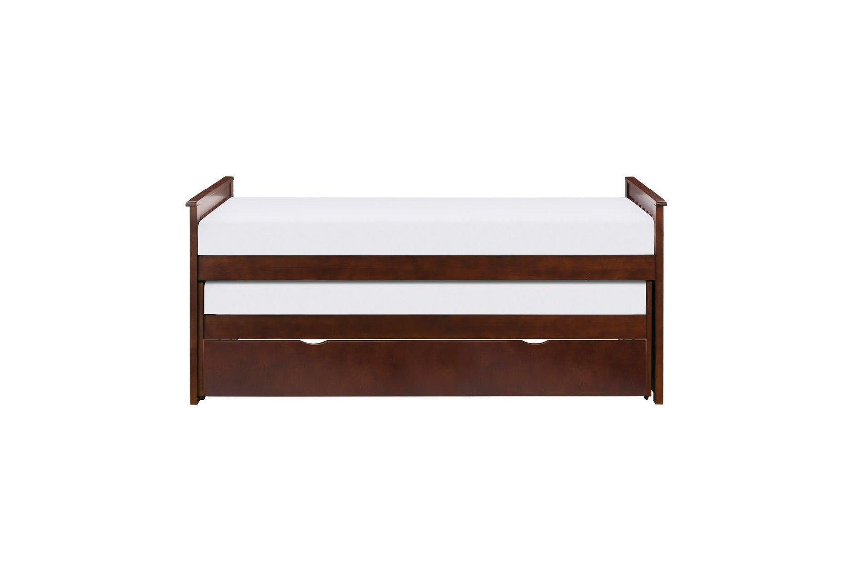 Rowe Dark Cherry bed with trundle and storage drawers