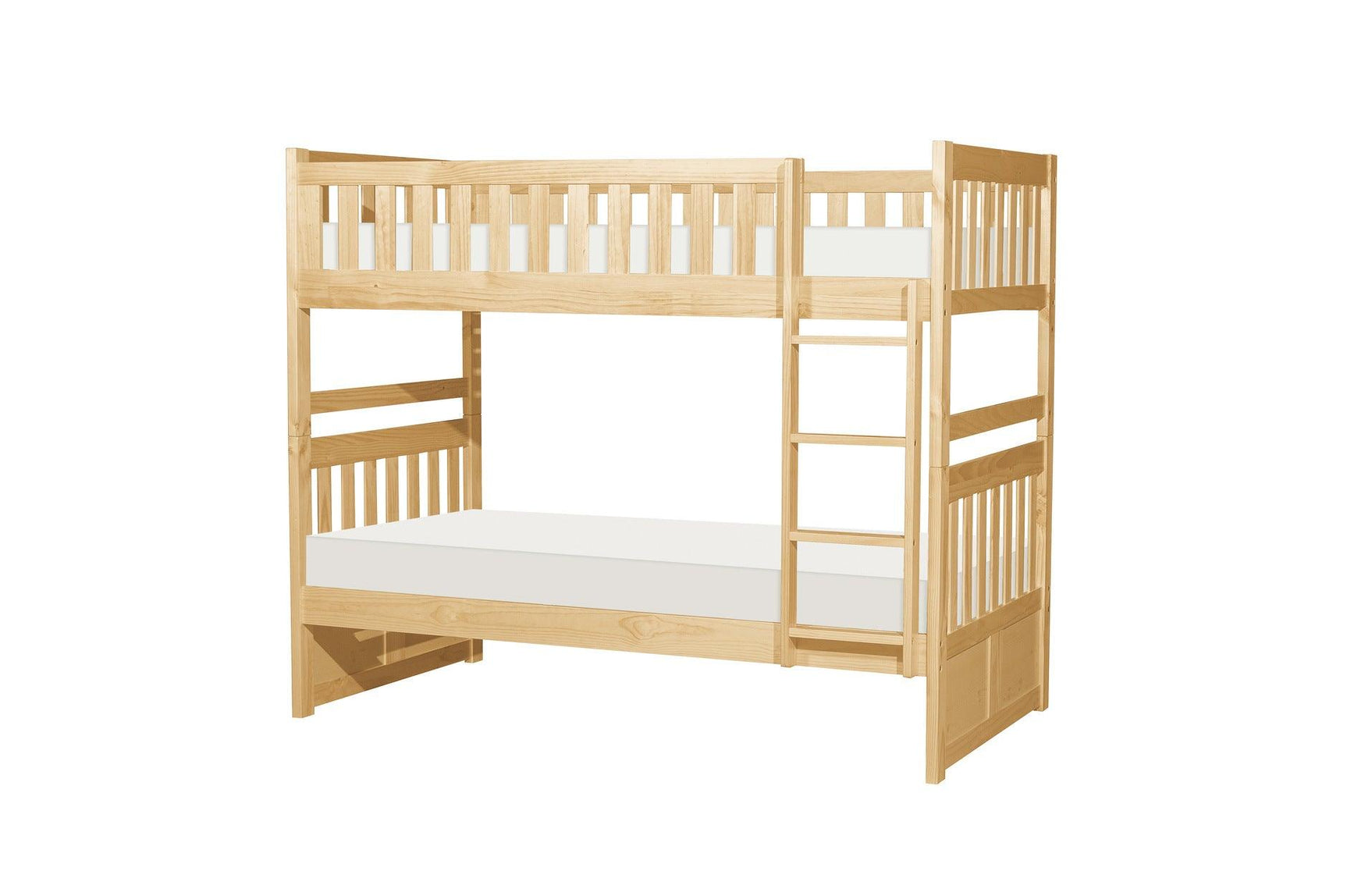 Bartly Natural Pine Bedroom Set dresser and mirror