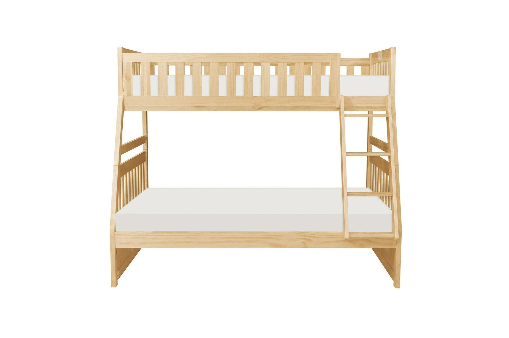 Bartly bunk bed ladder and guardrails close-up