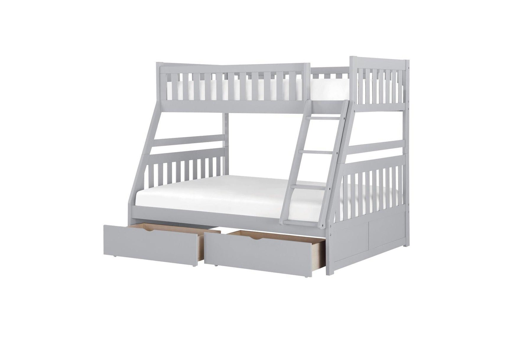 Orion Gray Bedroom Set angled view