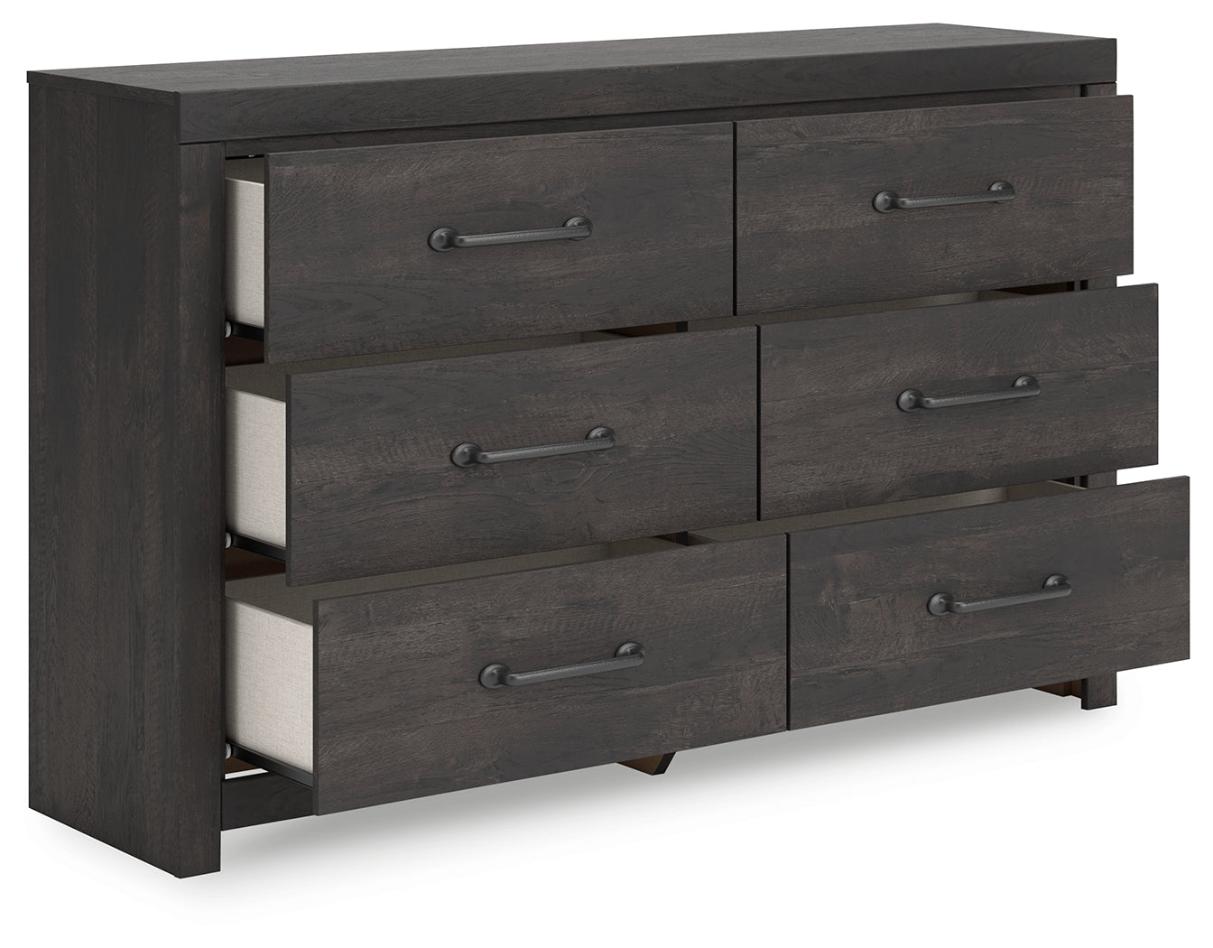 Hollivern Dark Gray Dresser