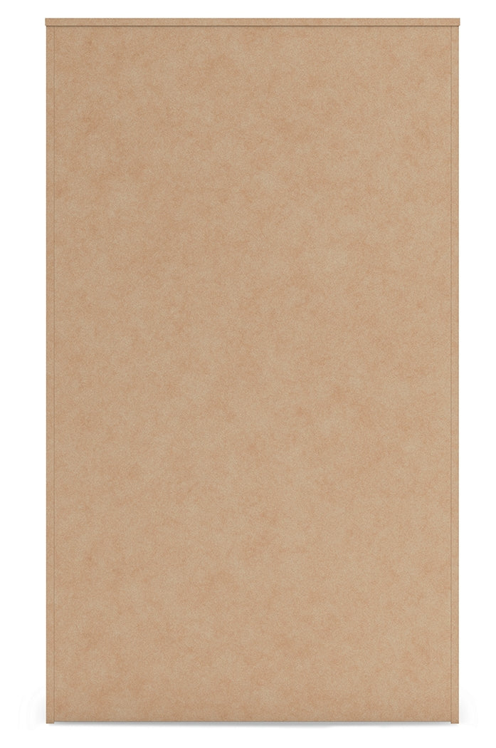 Back view of Hollivern chest of drawers