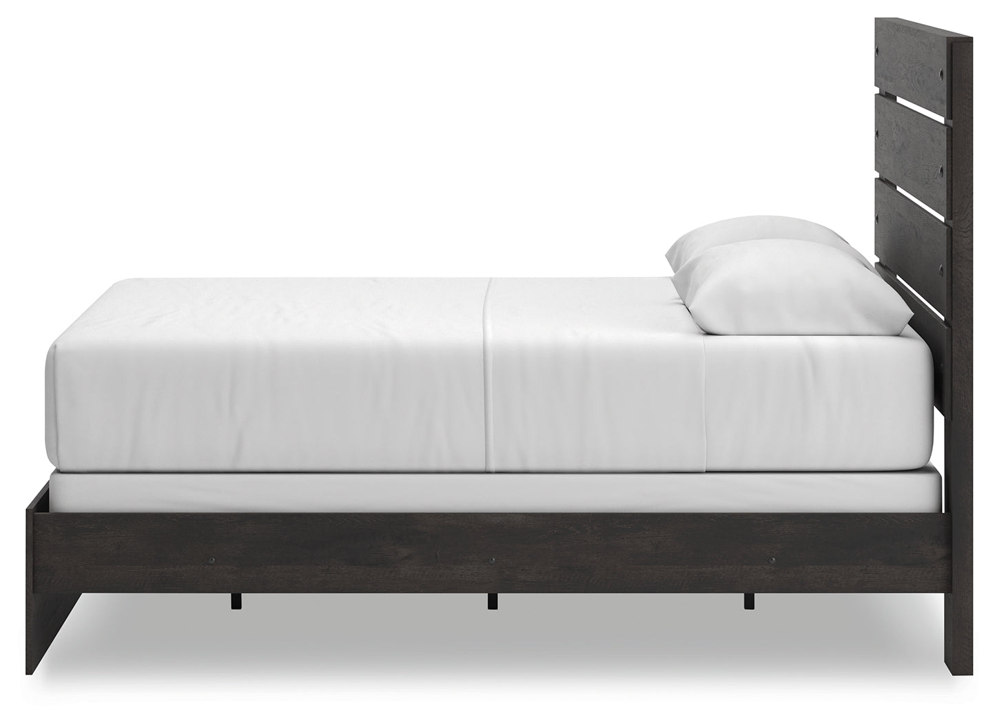 Hollivern Queen Panel Bed showing headboard texture