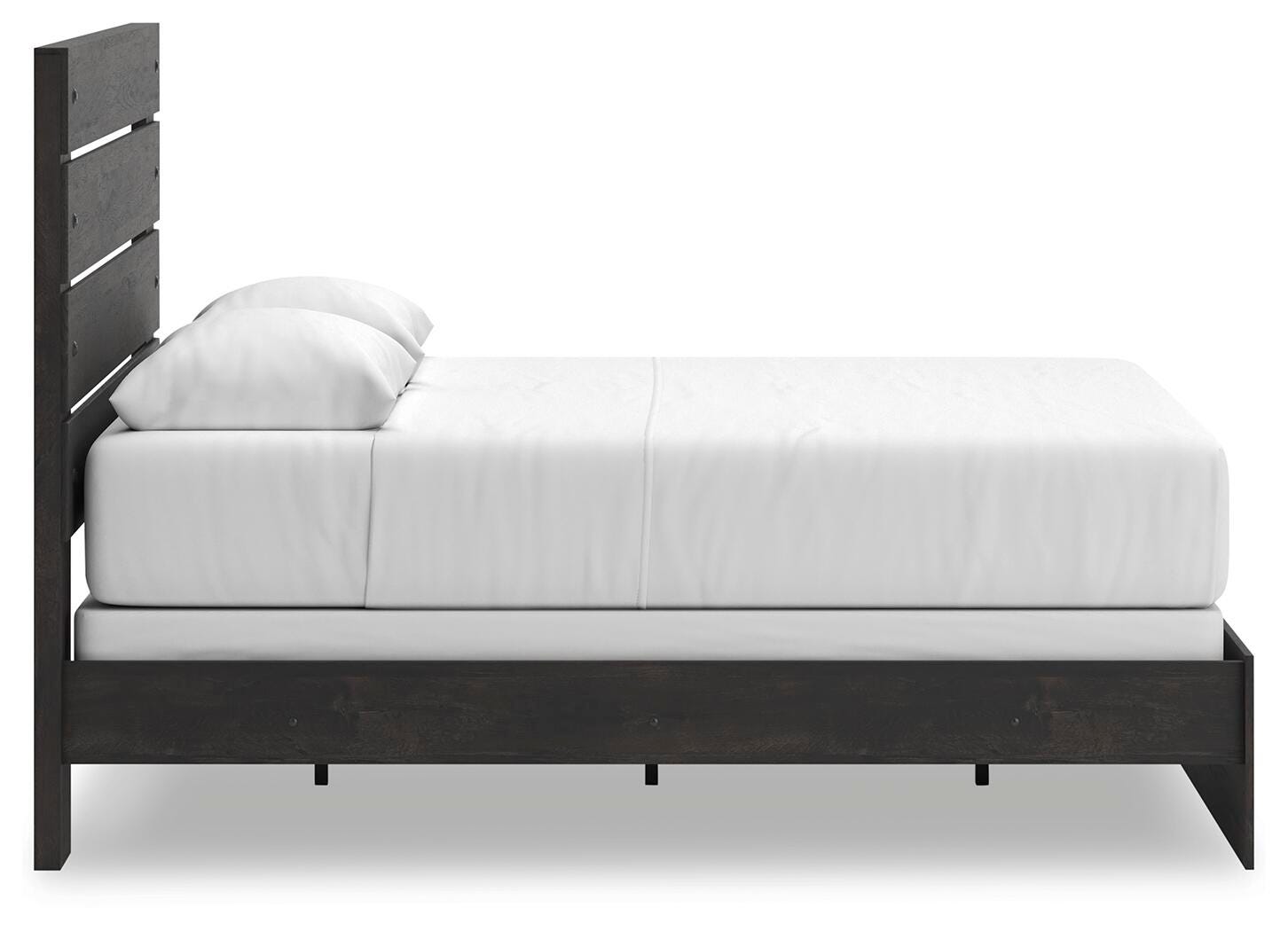 Hollivern Dark Gray Panel Bedroom Set view 7