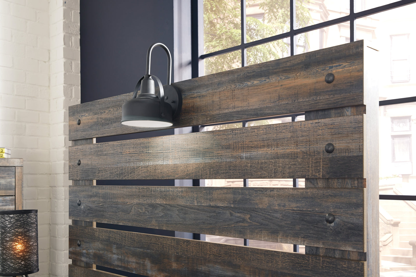 Drystan Twin Panel Bed USB charging ports close-up