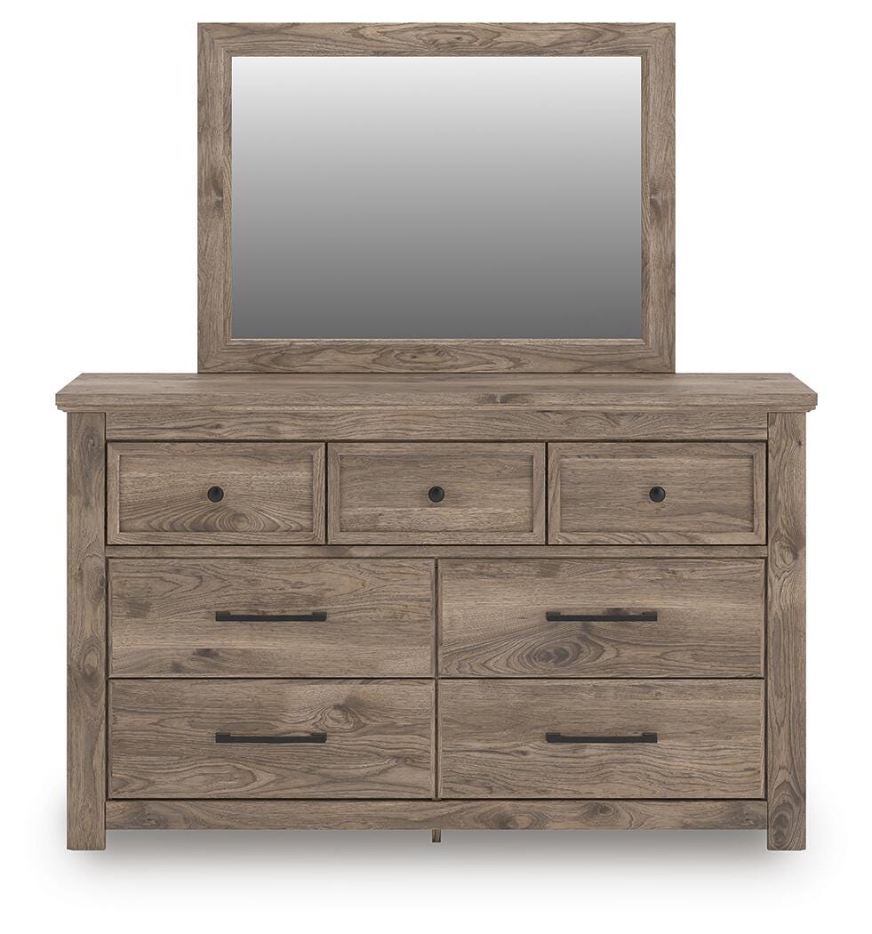Rusticott Brown Panel Bedroom Set view 10