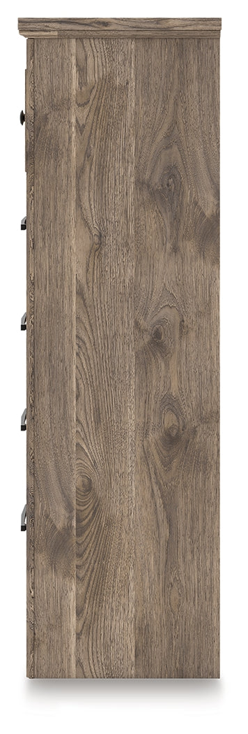Rusticott chest of drawers alternate side angle view