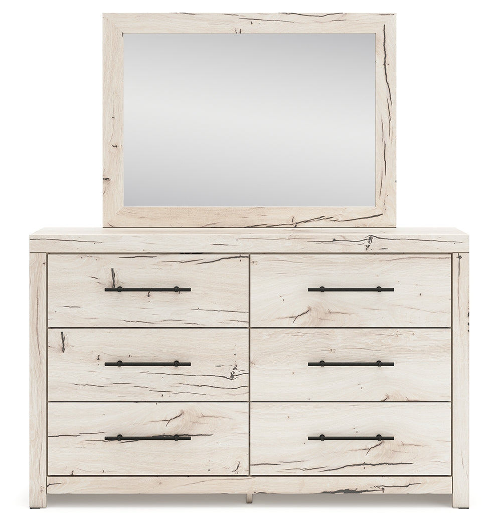 Lawroy Light Natural Dresser And Mirror