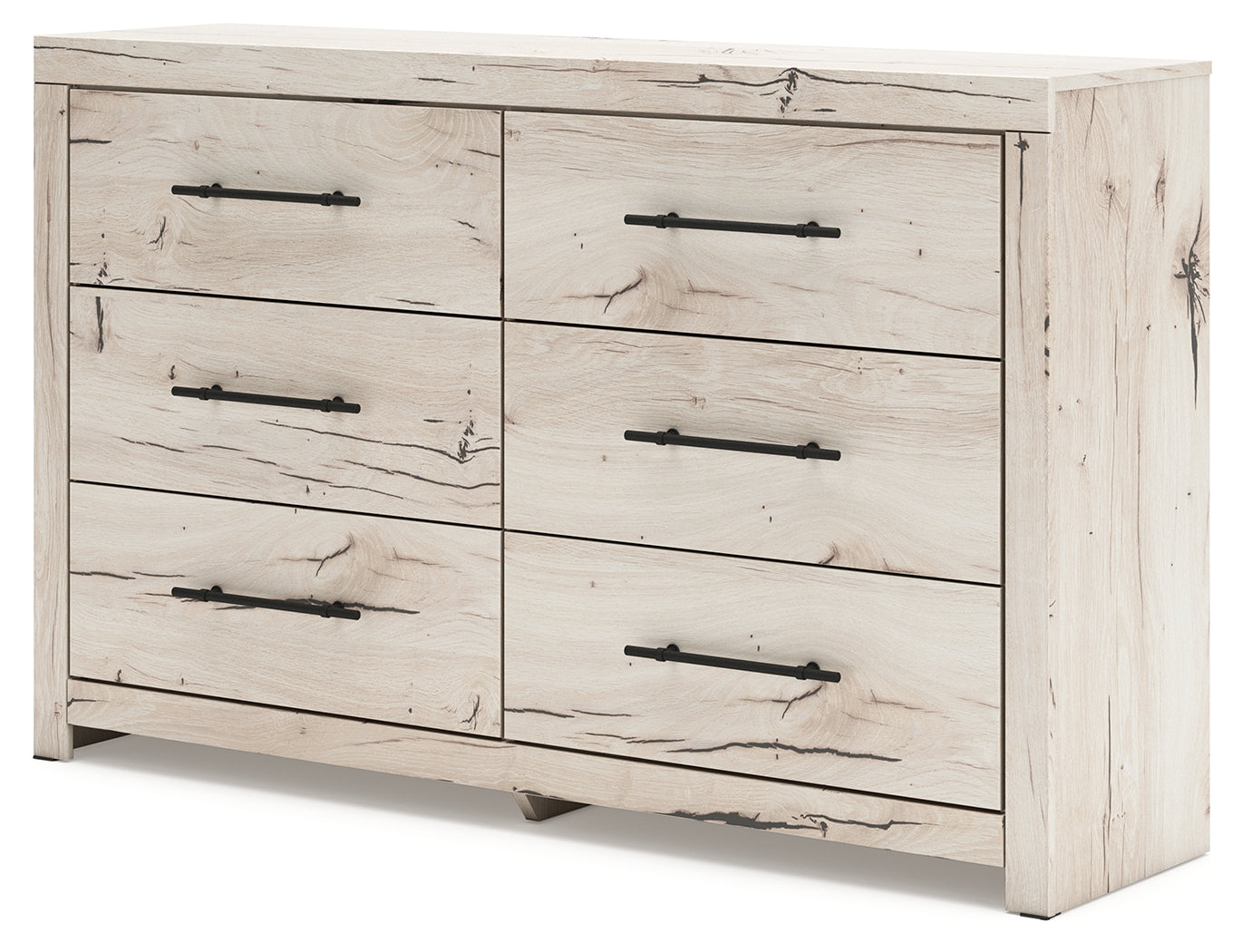 Lawroy Light Natural Dresser angled right view