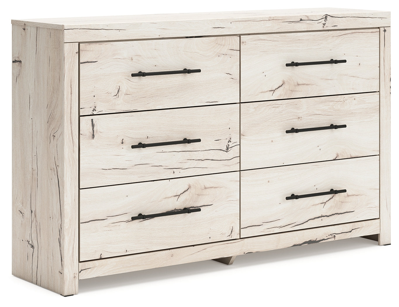 Lawroy Light Natural Dresser angled left view