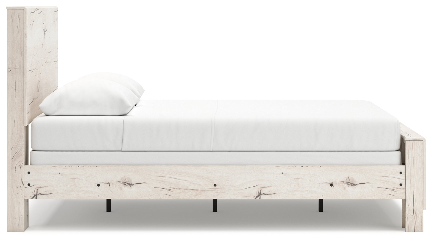 Angle view of footboard design