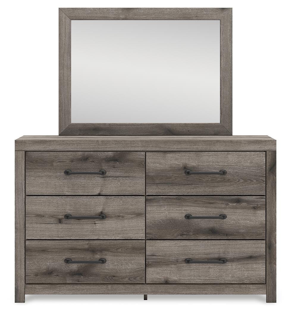 Graystorm Brown Gray Panel Storage Bedroom Set 2 view 13