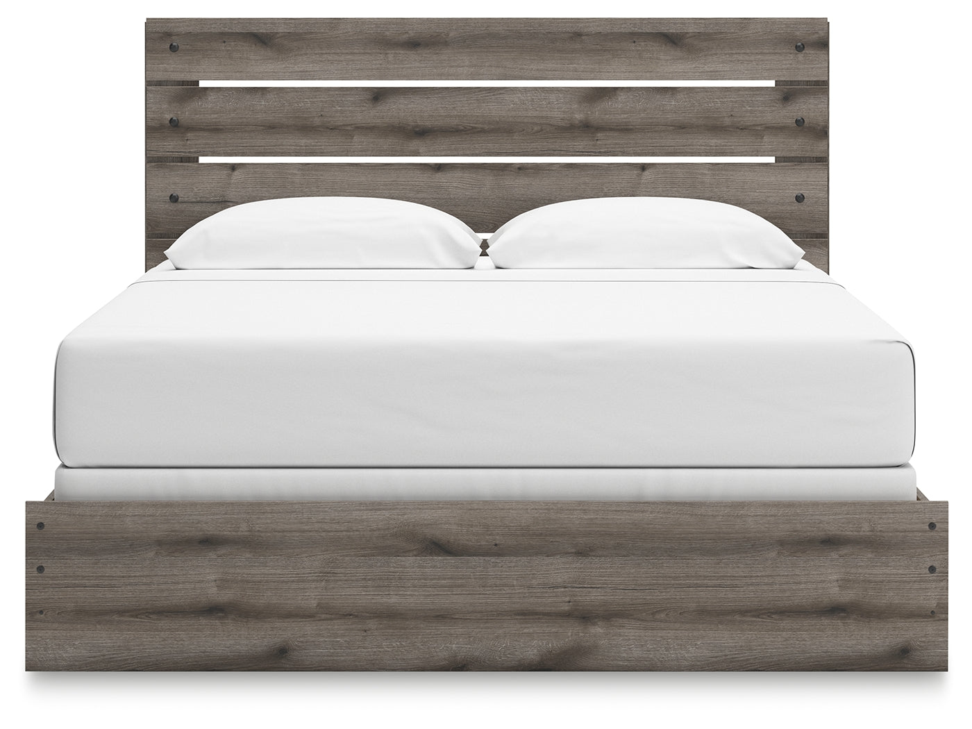 Graystorm bed headboard front view