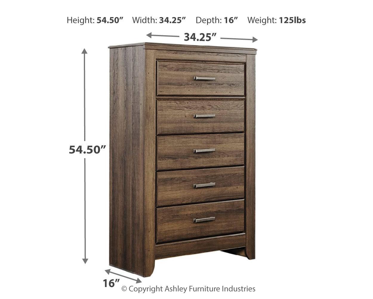 Juararo Chest dimension diagram