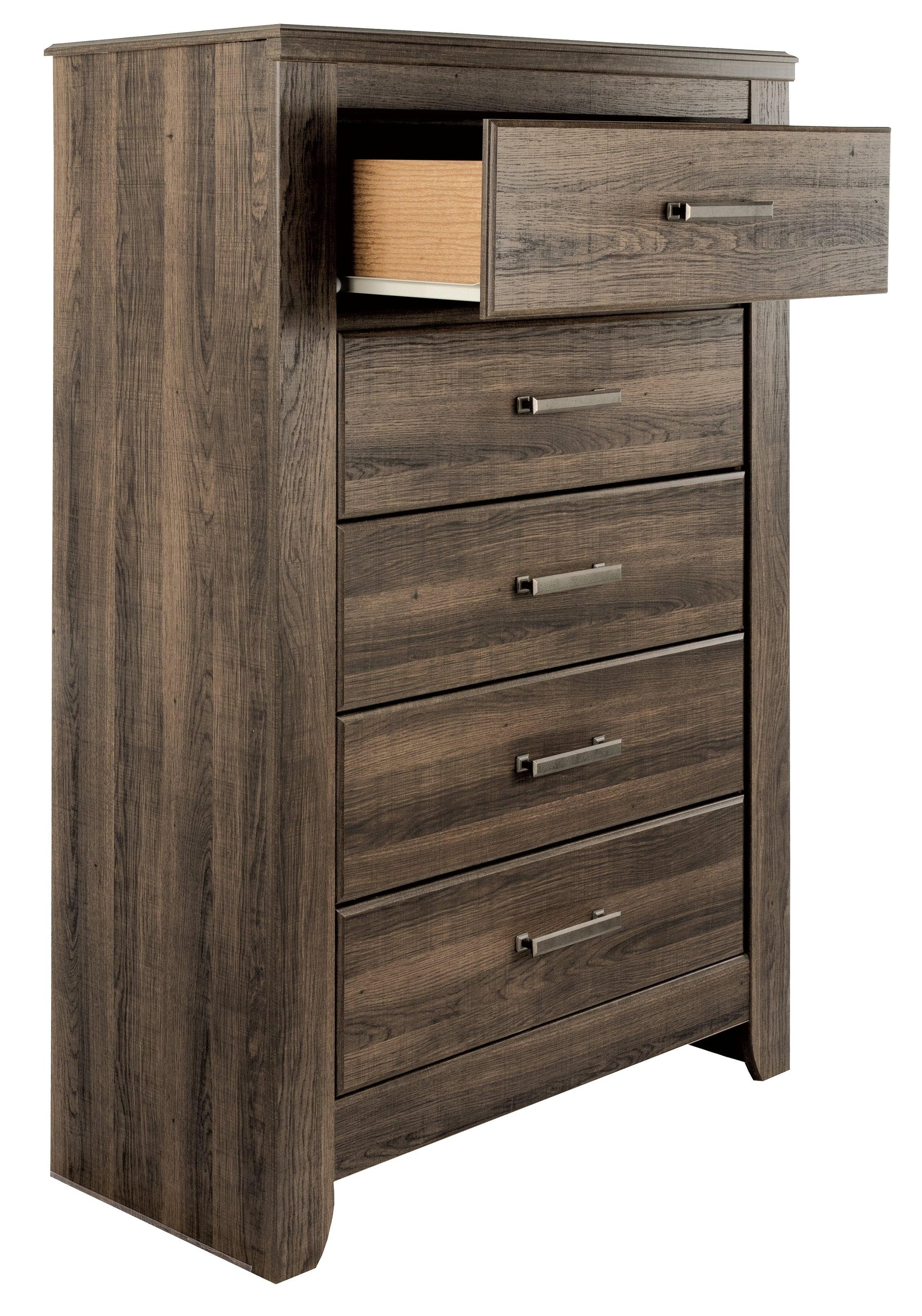 Open drawer view of Juararo Chest
