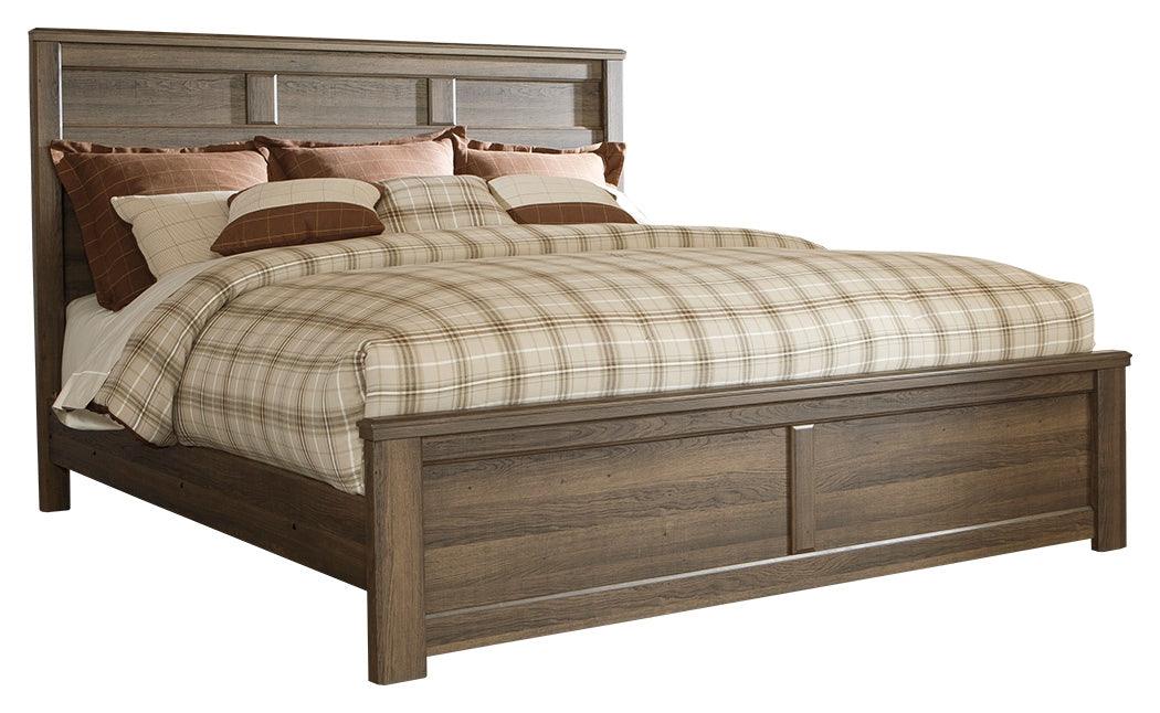 Juararo panel bed angled view