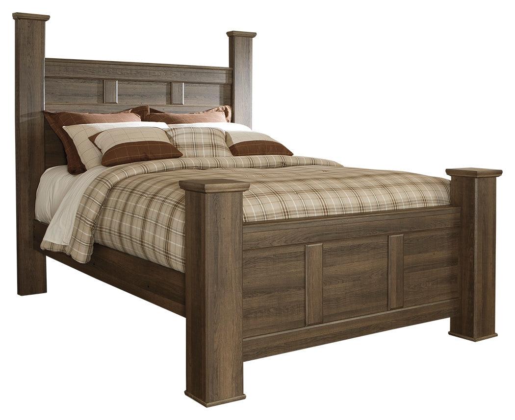 Juararo Queen Poster Bed full perspective