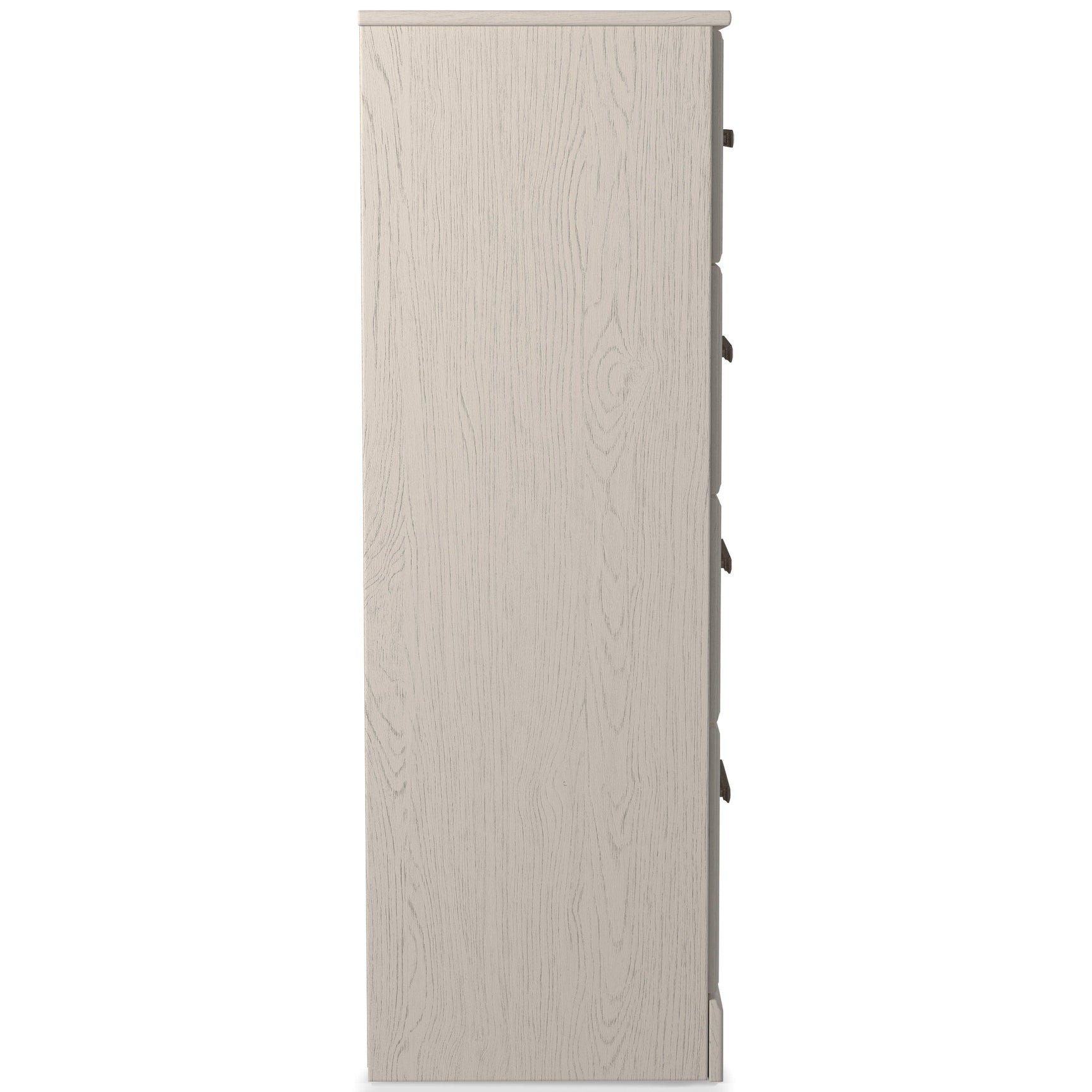 Side profile of Stelsie White Chest of Drawers