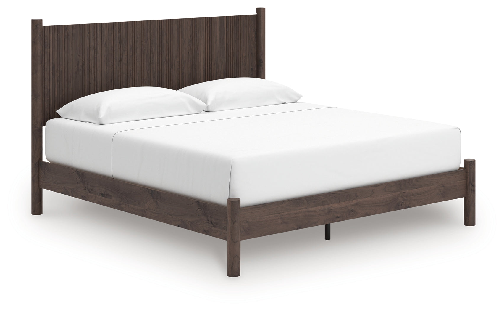 Pamytta King Panel Platform Bed side view